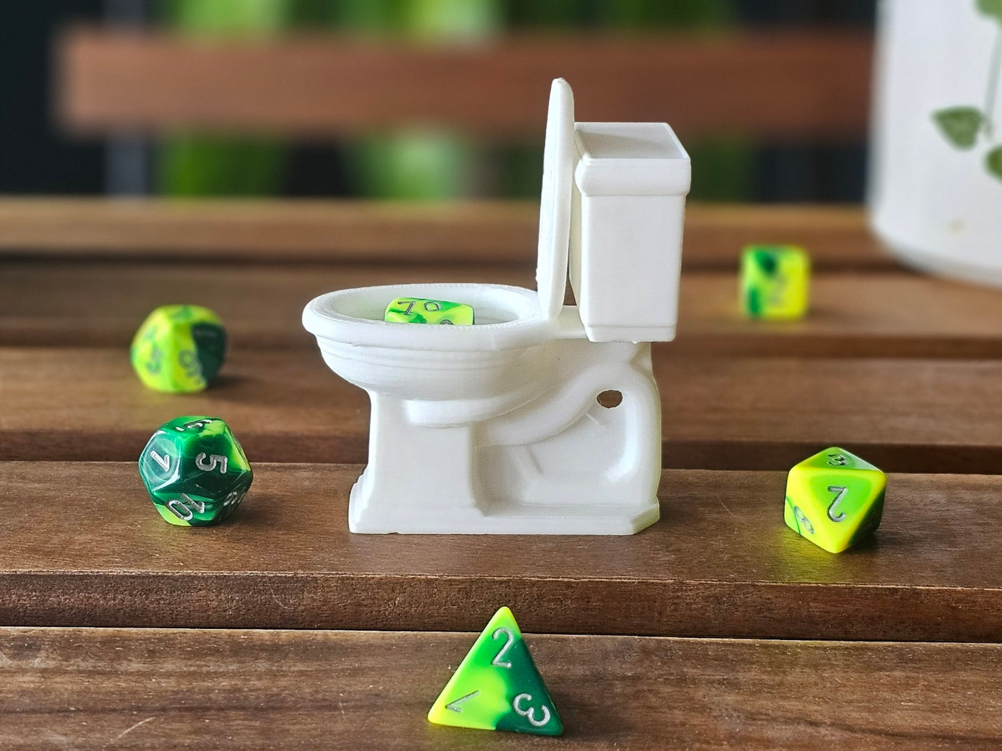 Dice Jail Toilet for Misbehaving Dice