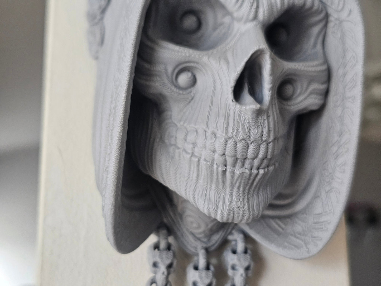 Holy Death Skull Wall Mounted