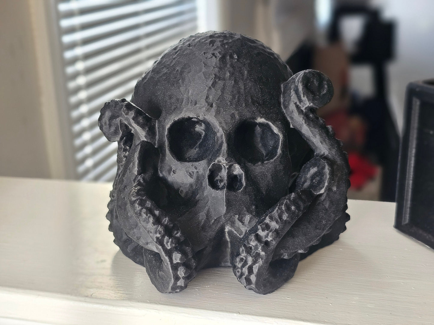 Cthulhu Octopus Human Skull