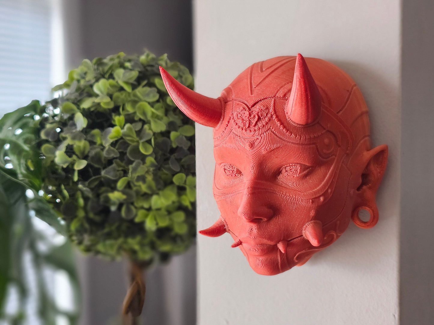 Traditional Japanese Hannya Mask