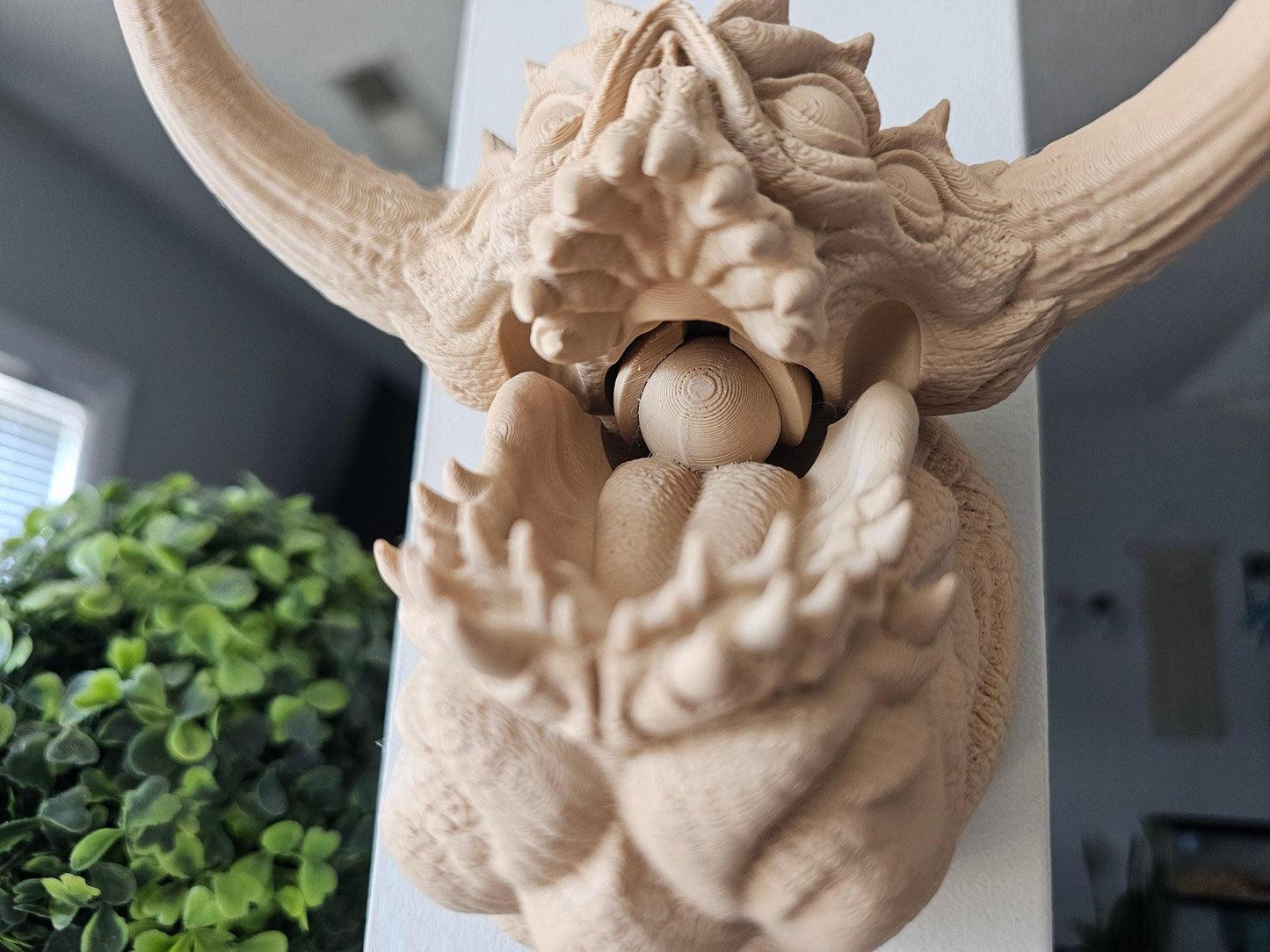 Ushi Oni Japanese Demon Wall Mount