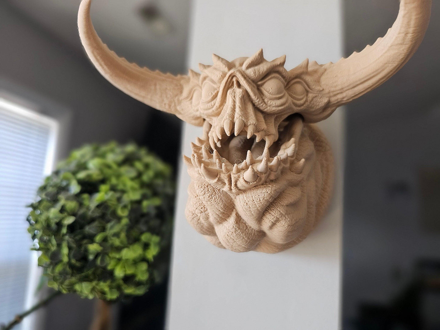 Ushi Oni Japanese Demon Wall Mount