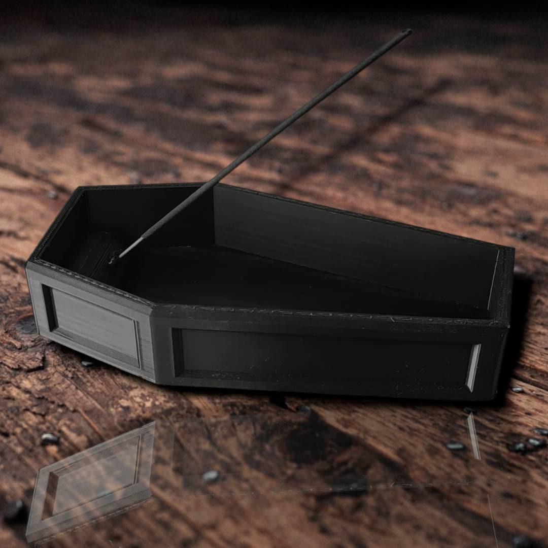 Coffin Incense Burner Holder