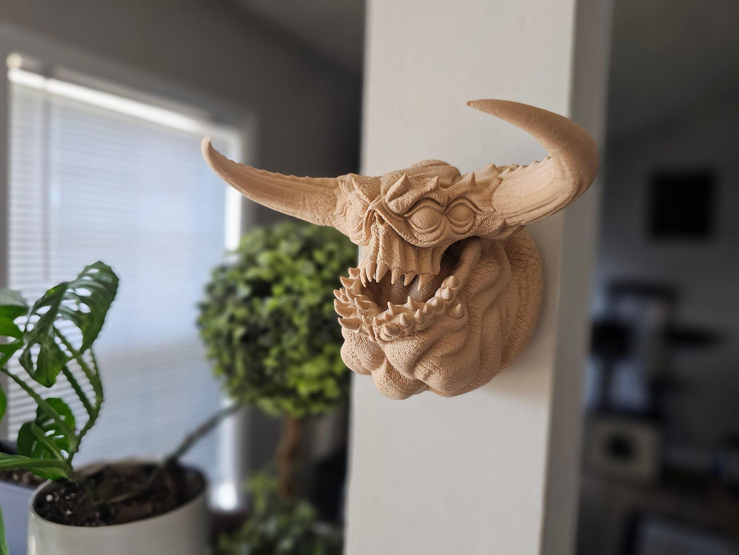 Ushi Oni Japanese Demon Wall Mount