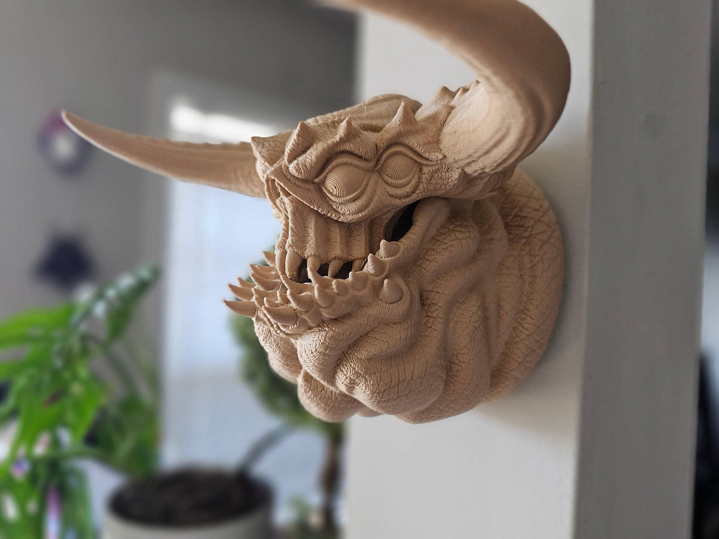Ushi Oni Japanese Demon Wall Mount