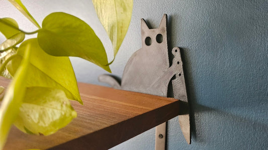 Funny Knife Cat Door Frame Topper
