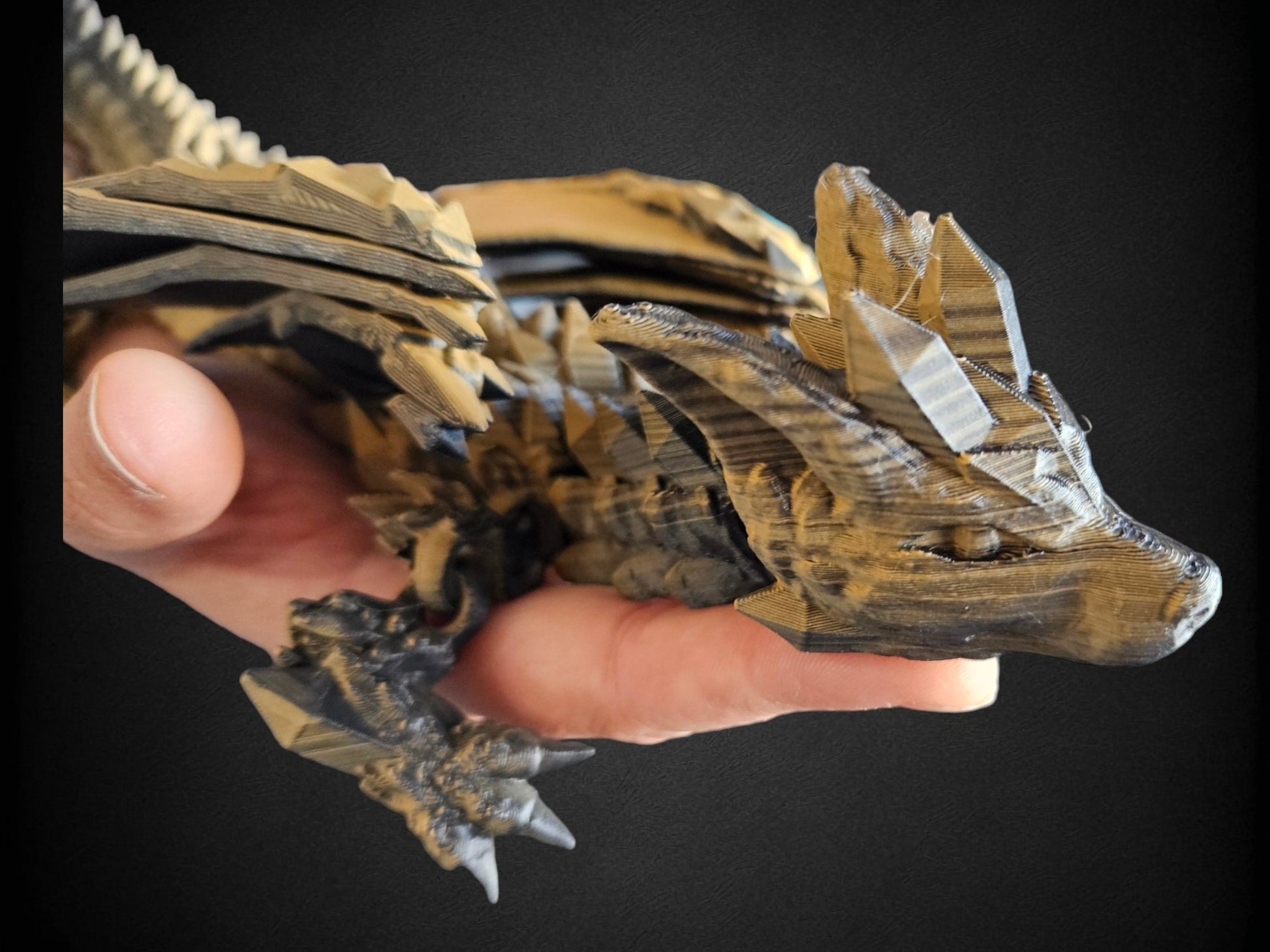 Winged Wolf Articulating Dragon