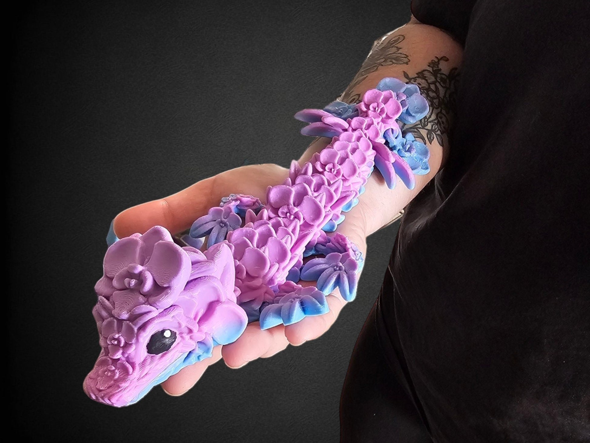 Baby Orchid Articulating Dragon
