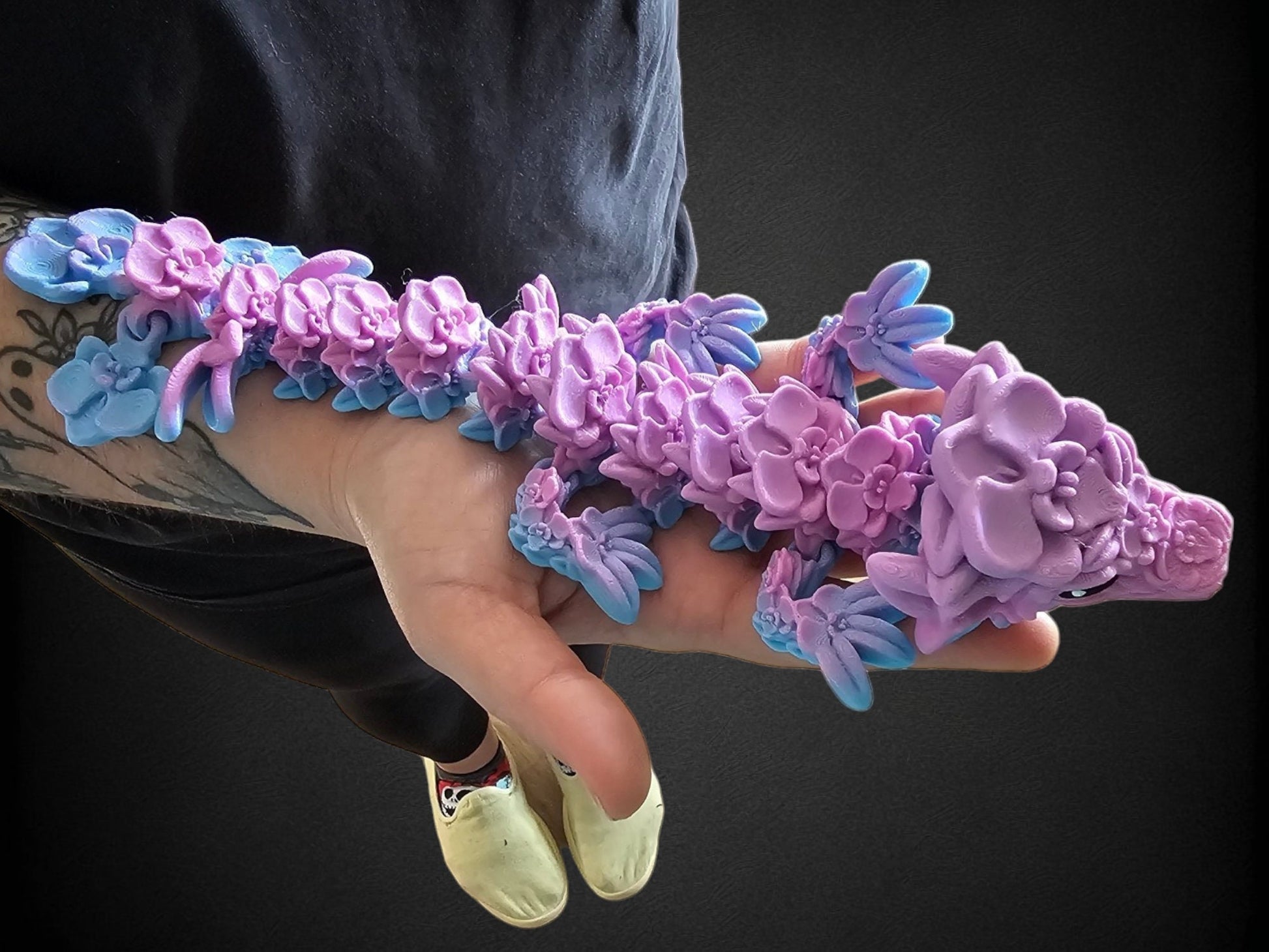 Baby Orchid Articulating Dragon