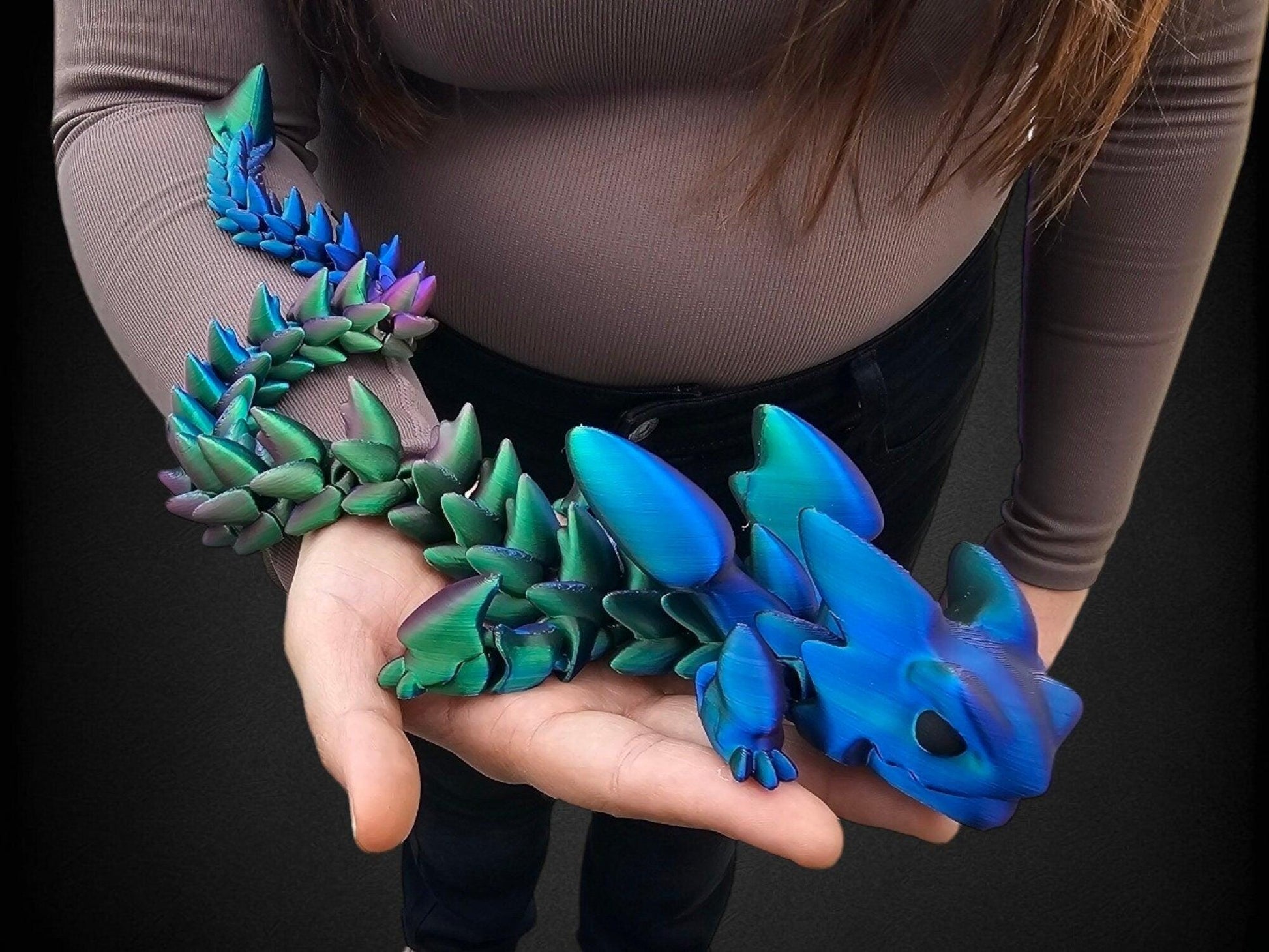 Winged Spiked Articulating Dragon