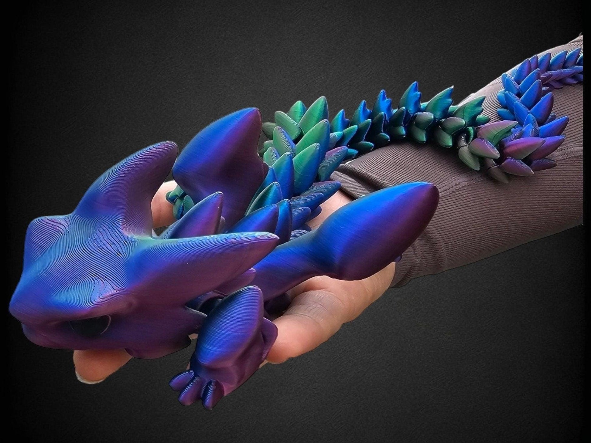 Winged Spiked Articulating Dragon