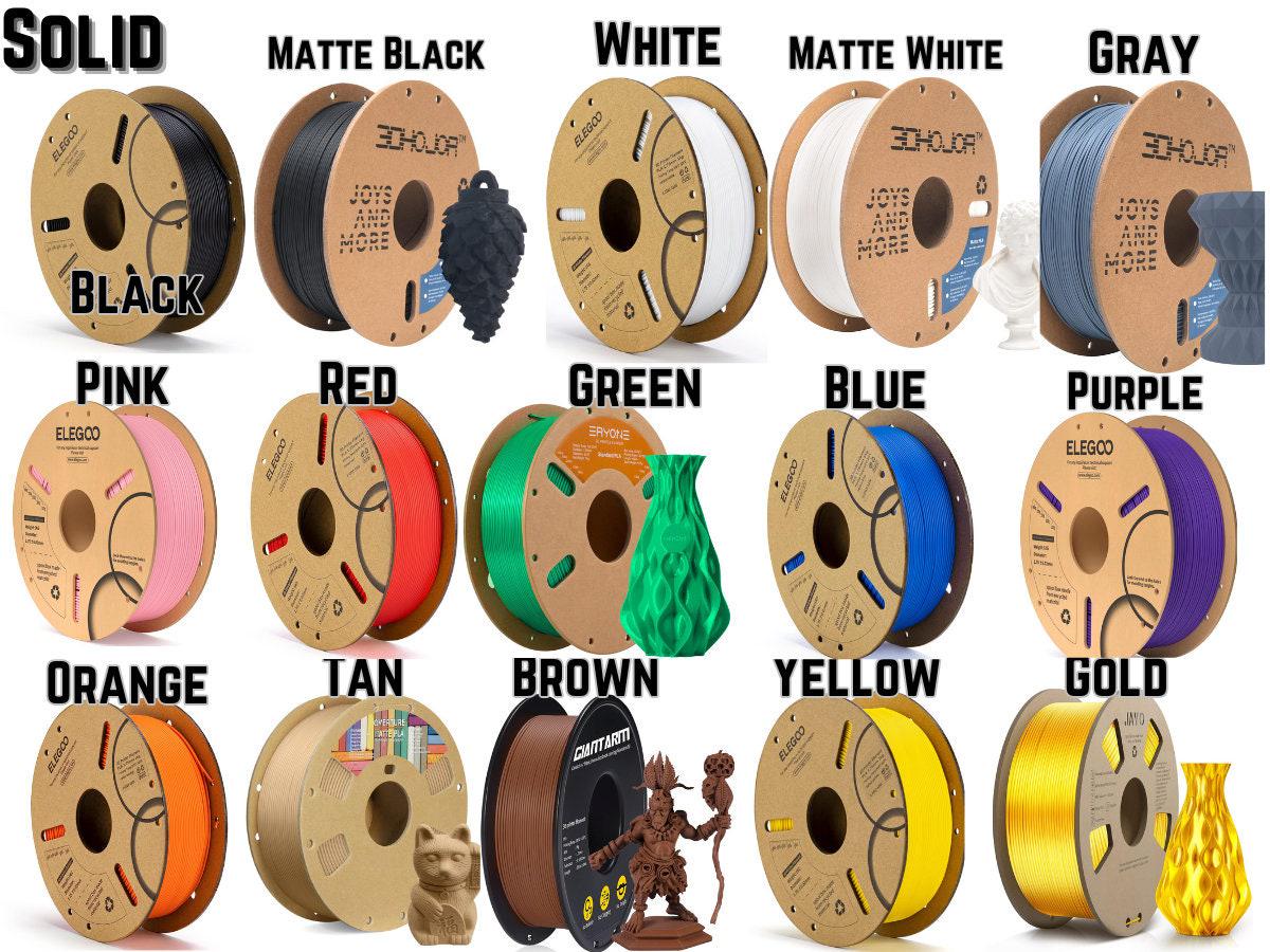 a bunch of spools of different colored wires