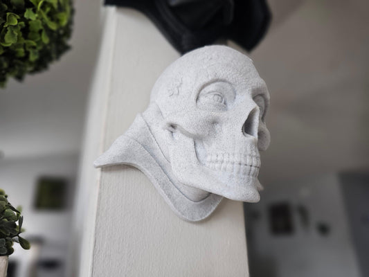 Orochi Samurai Skull Wall Mount