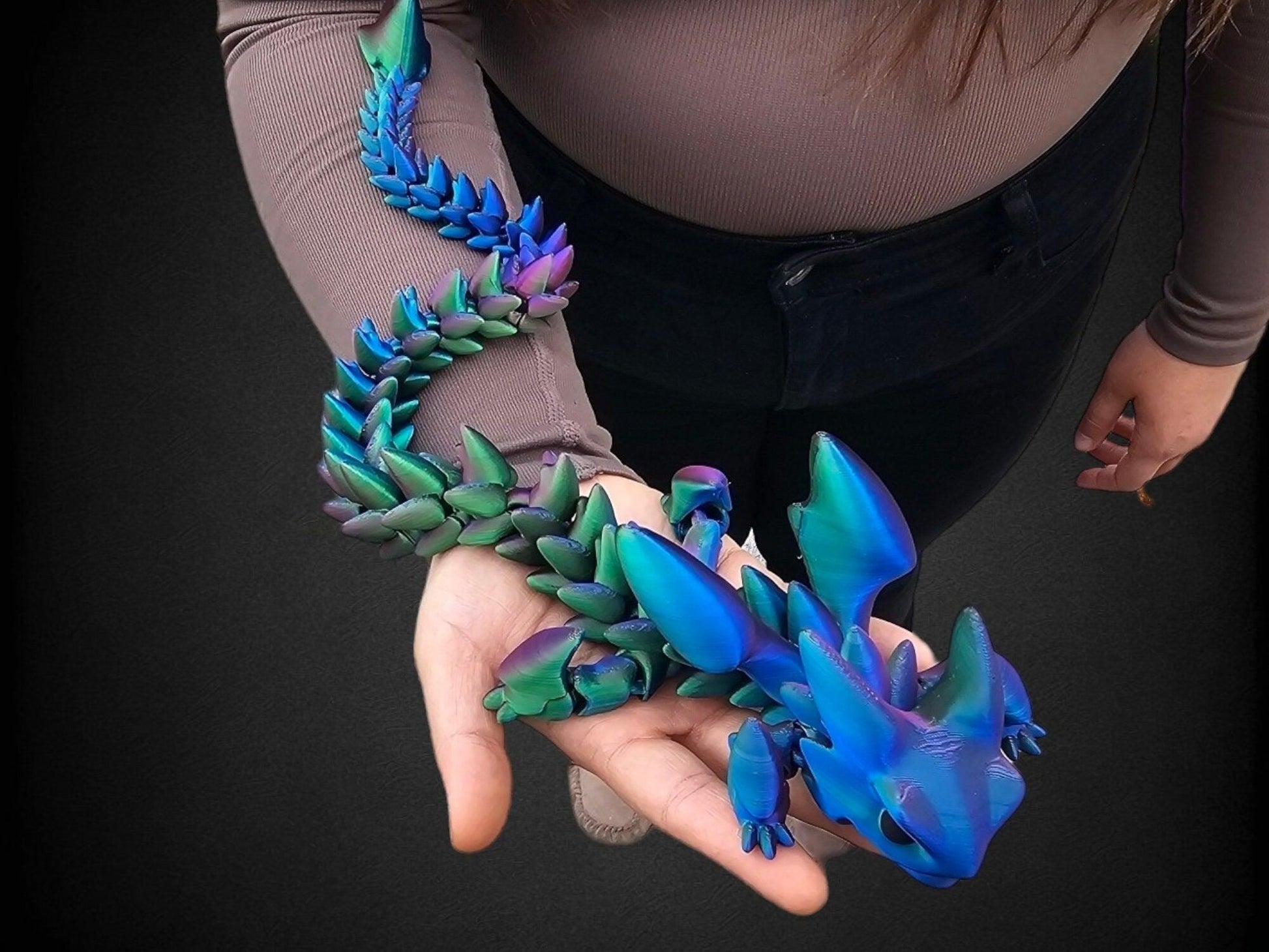 Winged Spiked Articulating Dragon