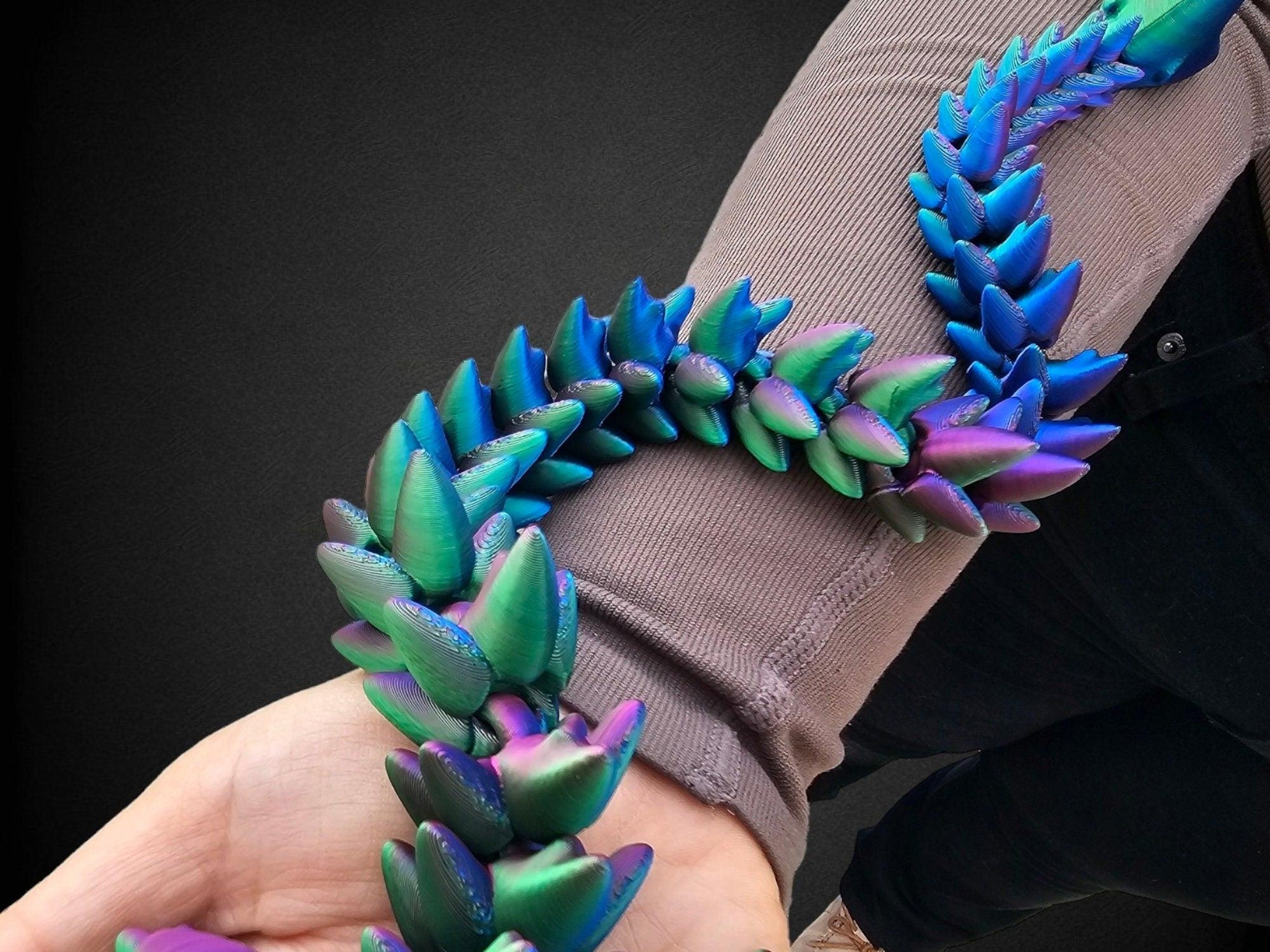 Winged Spiked Articulating Dragon