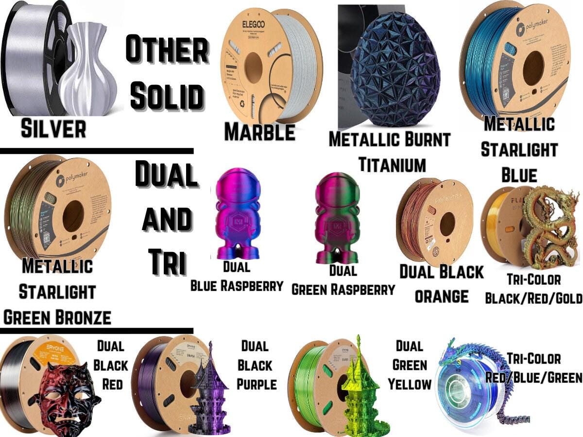 a bunch of different types of spools of wire