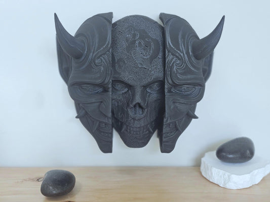 Behind Oni Death Mask
