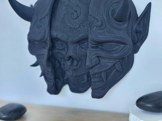 Behind Oni Death Mask