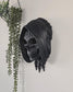 Large Santa Muerte Wall Sculpture  Holy Death Grim Reaper Skull Wall Art, Hooded Gothic Wall Decor, Dark Religious Home Accent