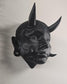 Traditional Japanese Hannya Mask  3 Sizes 3D Printed Wall Mask Sculpture, Japanese Demon Oni Wall Art, Gothic Japanese Decor