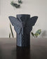 7" Moth Vase  Gothic Moth Sculpture Vase, Dark Botanical Home Decor, Witchy Floral Vessel, Nature Inspired Gothic Accent