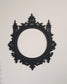 Victorian Ornate Wall Frame  3D Printed Gothic Baroque Wall Plaque, Cathedral Arch Wall Decor, Dark Romantic Black Wall Art Sculpture Home