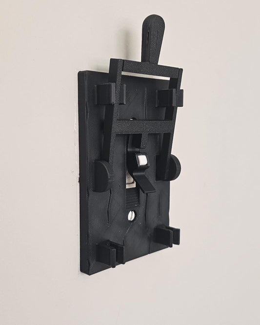 Frankenstein Light Switch Cover  3D Printed Monster Wall Plate, Gothic Horror Decor, Spooky Room Accent, Unique Gift for Halloween Fans