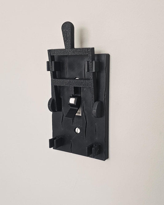 Frankenstein Light Switch Cover  3D Printed Monster Wall Plate, Gothic Horror Decor, Spooky Room Accent, Unique Gift for Halloween Fans