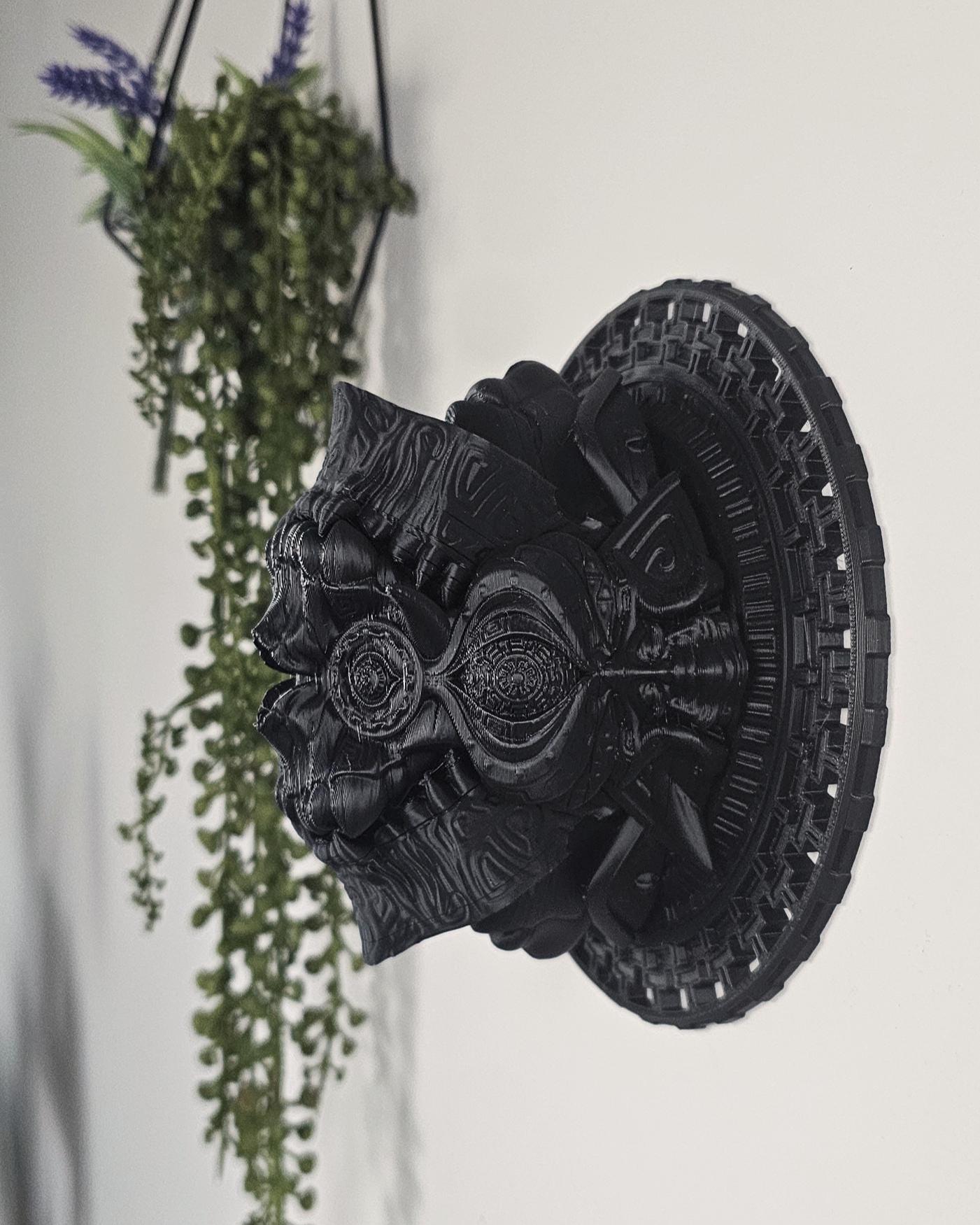 Inti Inca Sun God Wall Art  3D Printed Inca Sun Sculpture, Geometric Moving Sun Decor, Tribal Spiritual Home Decor, Sacred Wall Hanging