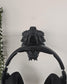Dragon Headphone Stand Wall Mount  3D Printed Dragon Wall Holder for Headsets, Gothic Gaming Desk Decor, Dark Fantasy Gamer Display