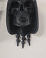 Large Santa Muerte Wall Sculpture  Holy Death Grim Reaper Skull Wall Art, Hooded Gothic Wall Decor, Dark Religious Home Accent