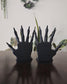 Set of 2 Zombie Hands  Wall Mounted Creepy Hand Sculpture, 3D Printed Gothic Horror Wall Decor, Spooky Halloween Wall Art