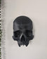 Skull Wall Decor with Hidden Compartment  Gothic Skull Wall Mount, Secret Storage Skull Art, Dark Home Decor