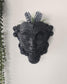 Luna Goddess Wall Planter  Moon Face 3D Printed Wall Planter, Celestial Goddess Decor, Spiritual Feminine Home Accent Gift