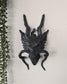 Eastern Dragon Wall Sculpture  3D Printed Asian Dragon Head Wall Decor, Mythical Dragon Wall Art, Gothic Fantasy Home Decor