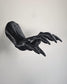 Demon Hand Wall Mount  3D Printed Gothic Devil Hand Sculpture, Macabre Wall Decor, Dark Fantasy Wall Art, Occult Curiosity Display