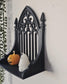 Gothic Arch Wall Shelf  3D Printed Cathedral Window Floating Shelf, Spooky Halloween Decor, Witchy Home Altar Display, Dark Academia
